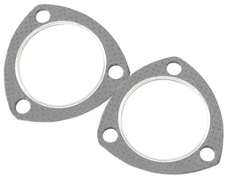 Aeroflow Performance Suit 2.5" Flange (Pair) 3-Bolt Graphite Flange Gasket AF9554-2500 Autofit