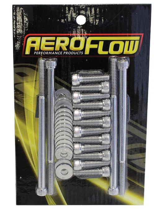 Aeroflow Performance Suit 302-351C with Ford Racing #6582 Valve Covers Cap Screw Valve Cover Bolt Set AF37-0005 Autofit