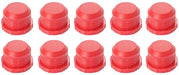 Aeroflow Performance Suit -3AN, 10-Pack Male Plastic Block Off Caps AF98-2096 Autofit