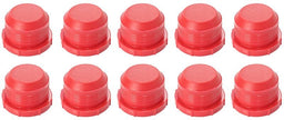 Aeroflow Performance Suit -3AN, 10-Pack Male Plastic Block Off Caps AF98-2096 Autofit