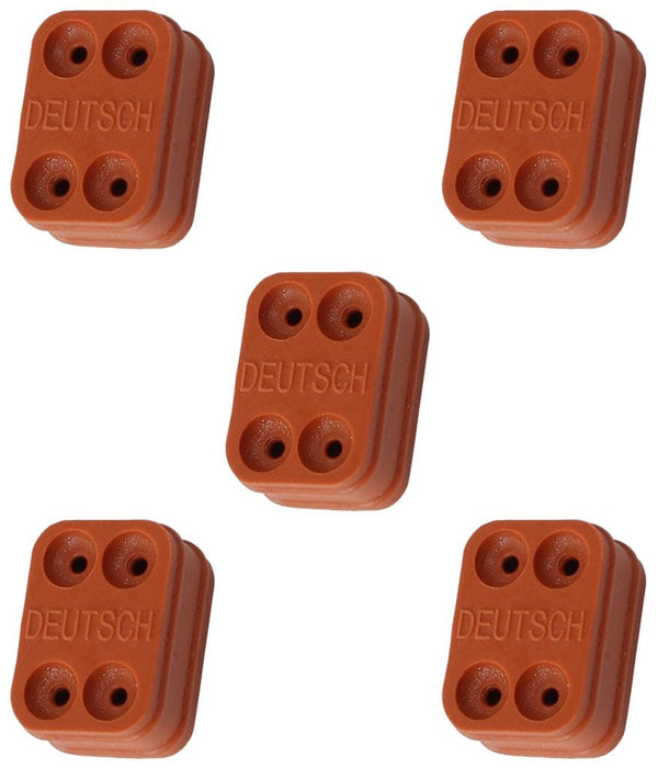 Aeroflow Performance Suit 4 Pin Connector With 14 AWG Wire, 5-Pack Replacement WeatherTight Wire Seal AF49-9041 Autofit