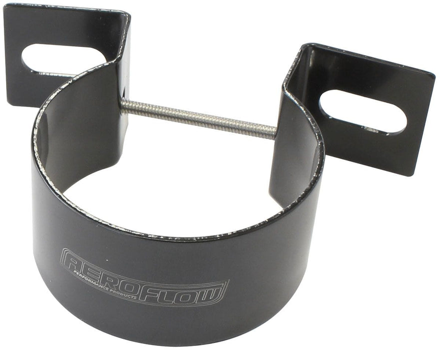 Aeroflow Performance Suit 57mm (2-1/4") Diameter Coils Stainless Steel Coil Bracket, Black Finish AF42-1250BLK Autofit