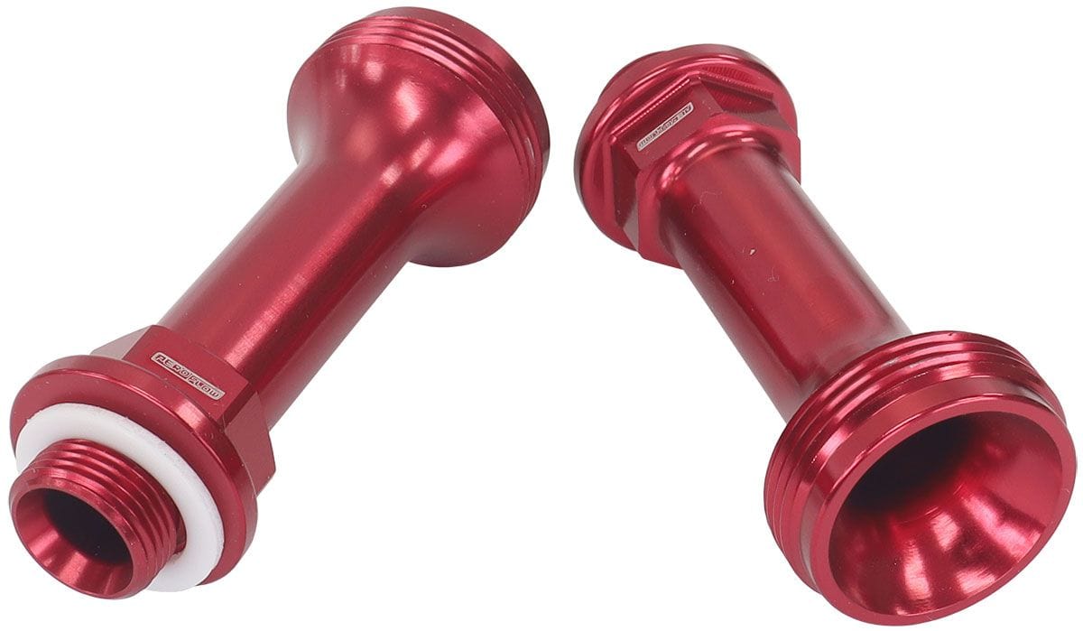 Aeroflow Performance Suit Adjustable Fuel Log (AF64-2037), 9/16-24" for BG, Demon Carburet Replacement Billet Adjustable Fuel Log Legs AF59-2138R Autofit