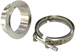 Aeroflow Performance Suit Aeroflow Turbo's 42/45 Style With 2.75" I.D Flange Boosted Compressor Outlet 4.24" O.D Stainless Steel V-Band Kit AF8080-1015 Autofit