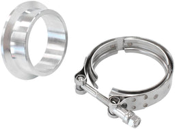 Aeroflow Performance Suit Aeroflow Turbo's With 3-5/8" I.D Flange Boosted Compressor Outlet 4.21" O.D Aluminum V-Band Kit AF8080-1025 Autofit
