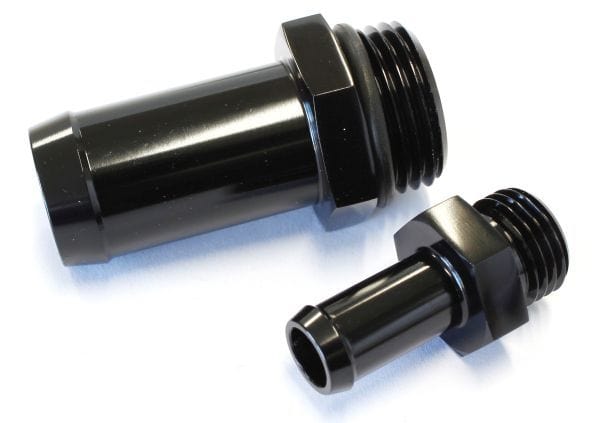 Aeroflow Performance Suit AF77-1025BLK, Black Finish Replacement Fittings for Power Steering Tanks AF59-1025BLK Autofit