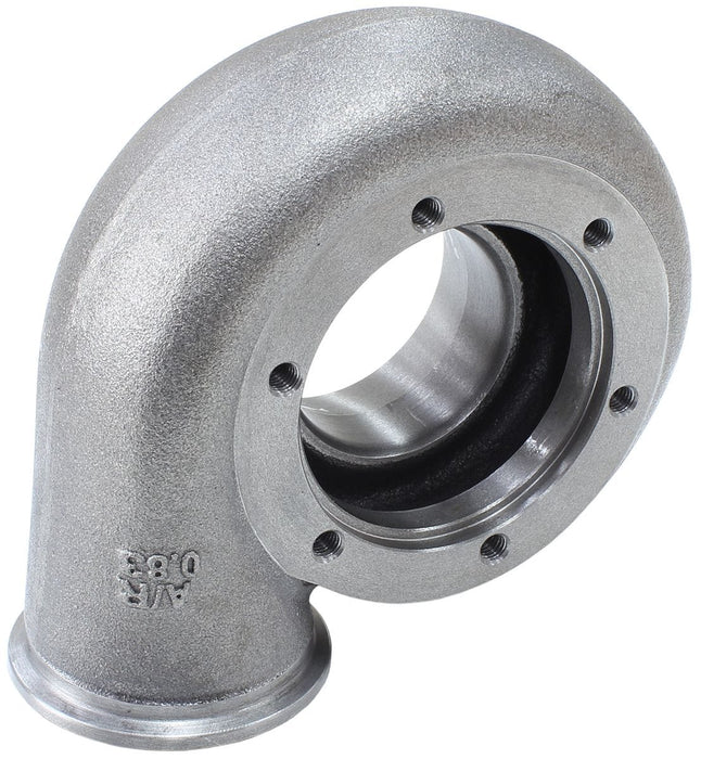 Aeroflow Performance Suit All Aeroflow 55mm Exhaust Turbine Wheel With V-Band Mount, .83 A Boosted 0.83 A/R Dual V-Band Turbo Exhaust Housing, Suits Boosted 5455 & 5855 Tu Autofit