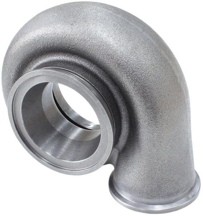 Aeroflow Performance Suit All Aeroflow 55mm Exhaust Turbine Wheel With V-Band Mount, .83 A Boosted 0.83 A/R Dual V-Band Turbo Exhaust Housing, Suits Boosted 5455 & 5855 Tu Autofit