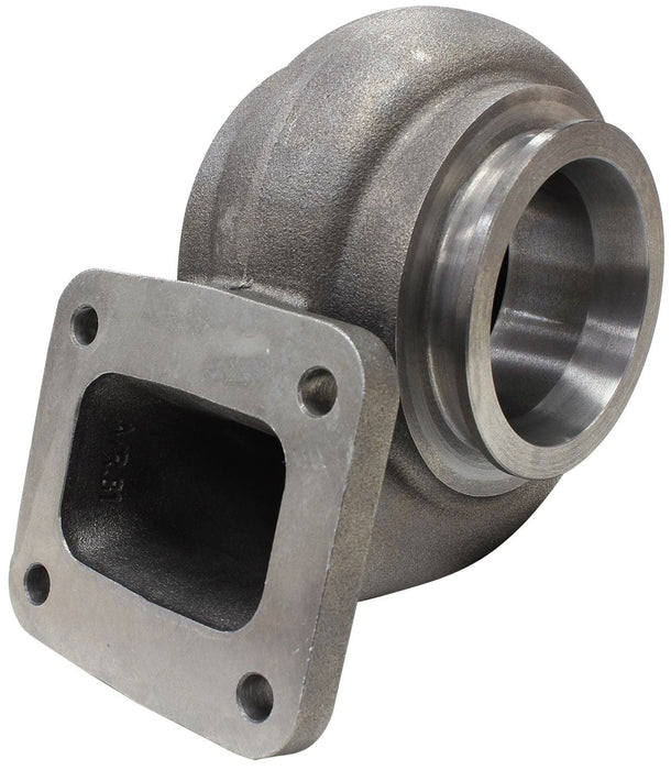 Aeroflow Performance Suit All Aeroflow 62.3mm Exhaust Turbine Wheel With T4 Flange, .81 A/ Boosted .81 A/R T4 Inlet & Outlet V-Band Turbo Exhaust Housing, Suits Boosted 67 Autofit