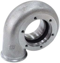 Aeroflow Performance Suit All Aeroflow 62.3mm Exhaust Turbine Wheel With V-Band Mount, .83 Boosted .83 A/R Dual V-Band Turbo Exhaust Housing, Suits Boosted 6762 Turbocharg Autofit