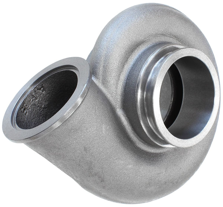 Aeroflow Performance Suit Boosted 7875 Turbo's With V-Band Inlet/Outlet, 0.96 A/R, Cast Ir Boosted 0.96 A/R Dual V-Band Turbo Exhaust Housing, Suits Boosted GEN 1 7875 Tur Autofit