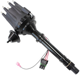 Aeroflow Performance Suit Chev Small Block and Big Block V8 XPRO Chevrolet Ready to Run Distributor, Black Anodised Body with Black Cap AF42 Autofit