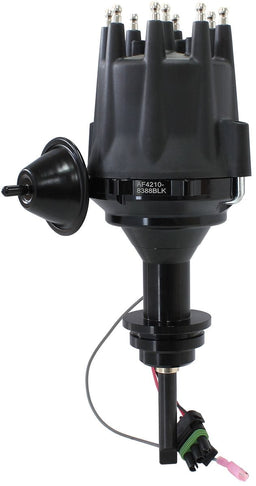 Aeroflow Performance Suit Chrysler Small Block 318 and 360 V8 XPRO Chrysler Ready to Run Distributor, Black Anodised Body with Black Cap AF421 Autofit