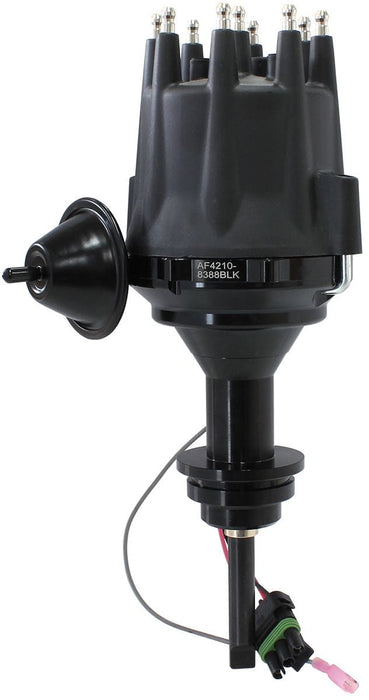 Aeroflow Performance Suit Chrysler Small Block 318 and 360 V8 XPRO Chrysler Ready to Run Distributor, Black Anodised Body with Black Cap AF421 Autofit