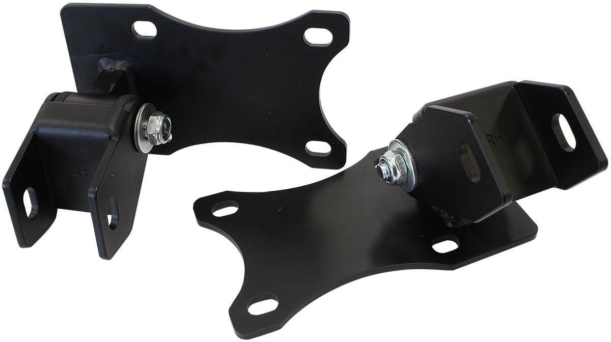 Aeroflow Performance Suit Conversion Cars, Black Urethane, Sold as a Pair Holden Torana To GM LS Engine Mount AF1201-1000 Autofit