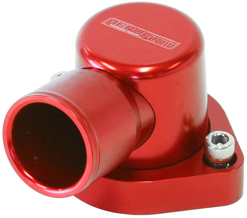 Aeroflow Performance Suit Ford 302-351C Billet 90° Thermostat Housing - Red AF64-2039R Autofit