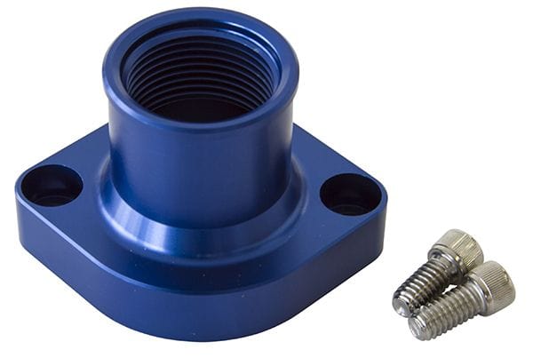 Aeroflow Performance Suit Ford 302-351C Ford Cleveland Billet Thermostat Housing - Blue AF64-2021 Autofit