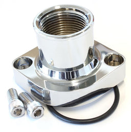 Aeroflow Performance Suit Ford 302-351C Ford Cleveland Billet Thermostat Housing - Chrome AF64-2021C Autofit