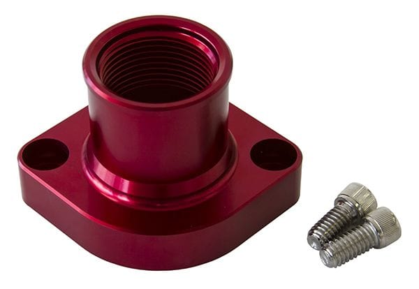 Aeroflow Performance Suit Ford 302-351C Ford Cleveland Billet Thermostat Housing - Red AF64-2021R Autofit