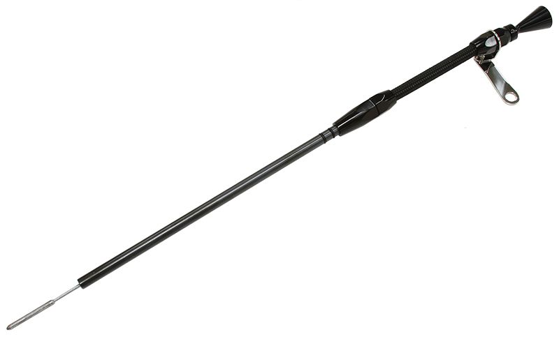 Aeroflow Performance Suit Ford 302-351C Stainless Steel Flexible Engine Dipstick - Black AF64-2112BLK Autofit