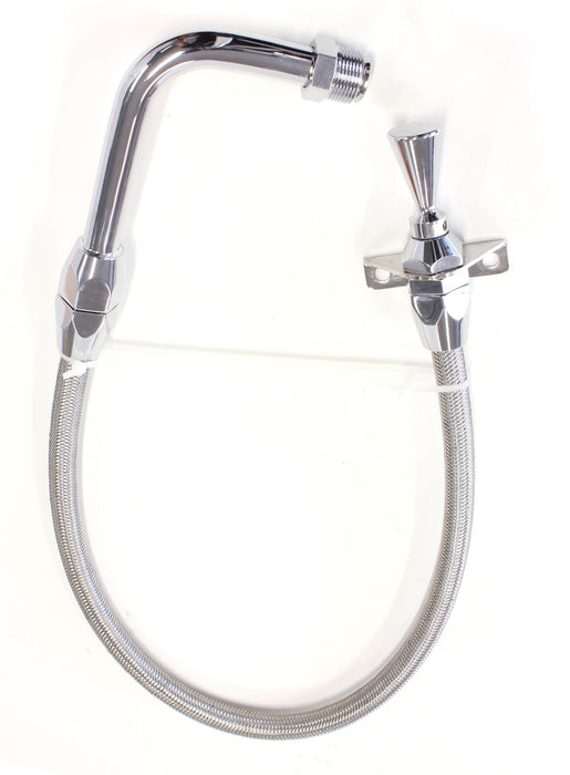 Aeroflow Performance suit Ford C4 (Pan Fill) Firewall Mount Flexible Stainless Steel 24" (60cm) in length Transmission Dipsti Autofit