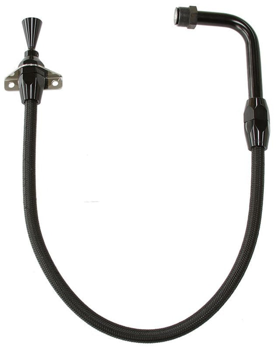 Aeroflow Performance Suit Ford C4 Pan Fill, Firewall Mount Hi-Tech Black S/S Transmission Dipstick AF72-2503BLK Autofit