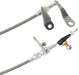 Aeroflow Performance Suit Ford C4 Transmission Kickdown Cable With Stainless Steel Cover & Chrome Ends AF72-7003 Autofit
