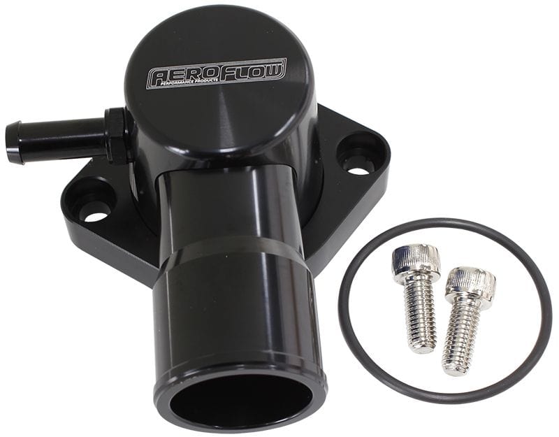 Aeroflow Performance Suit Ford Falcon EF-FG 6 Cyl. 2005-on Billet Aluminium Swivel Thermostat Housing - Black AF64-4036BLK Autofit