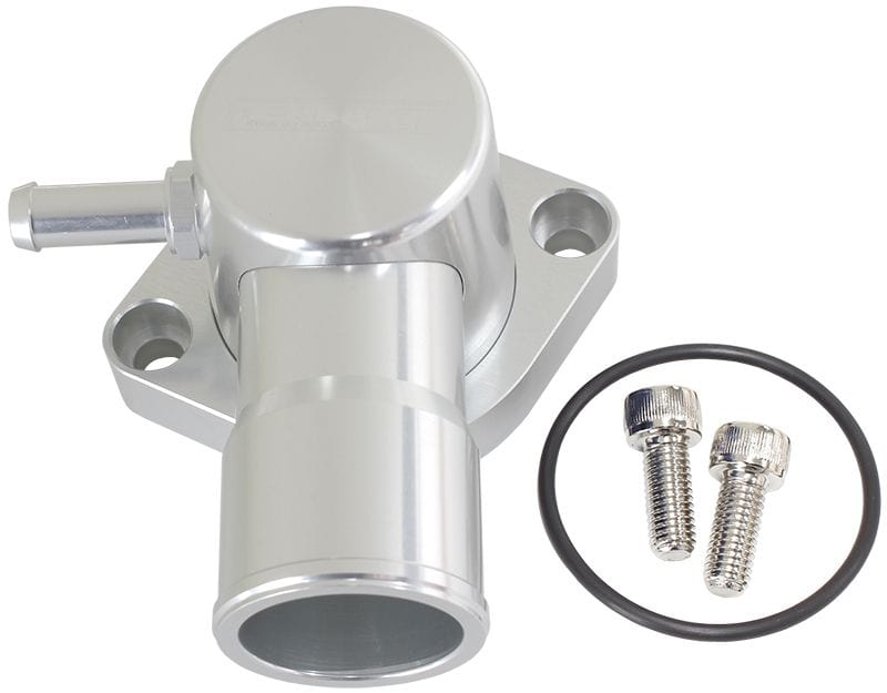 Aeroflow Performance Suit Ford Falcon EF-FG 6 Cyl. 2005-on Billet Aluminium Swivel Thermostat Housing - Silver AF64-4036S Autofit
