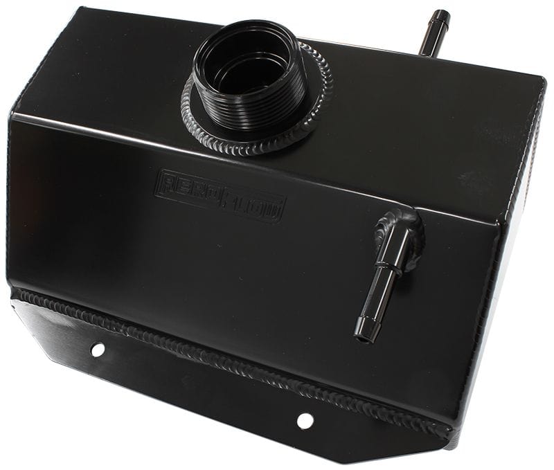Aeroflow Performance Suit Ford Mustang 2015-18 Fabricated Radiator Overflow Tank - Black AF77-1033BLK Autofit