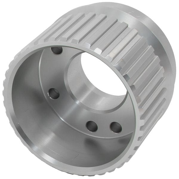 Aeroflow Performance Suit Ford Windsor & Cleveland Gilmer Drive Crankshaft Pulley - Silver Finish AF59-3002C Autofit