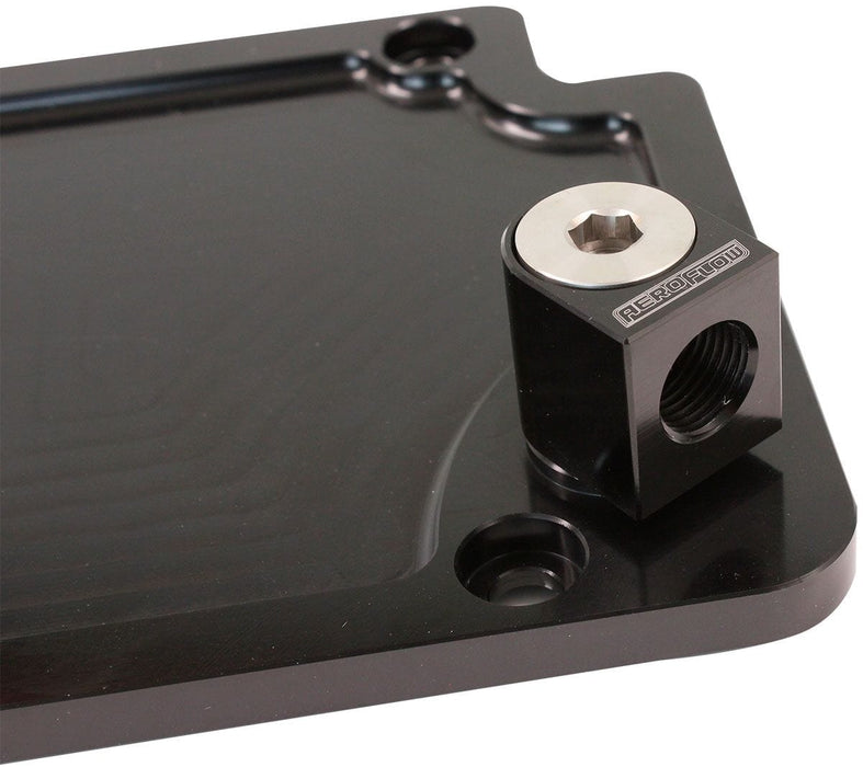 Aeroflow Performance Suit GM Factory M16 Oil Pressure Senso r GM LS Billet Valley Plate Banjo Oil Pressure Adapter AF77-5017 Autofit