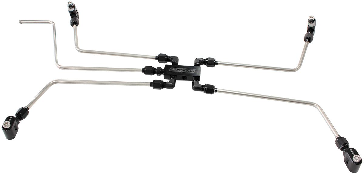 Aeroflow Performance Suit GM LS Engines Water Cross Over Kit AF64-2197 Autofit