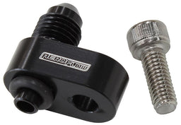 Aeroflow Performance Suit GM LS Series Engines -4AN Water Cross-Over Adapter - Black AF64-2186BLK Autofit