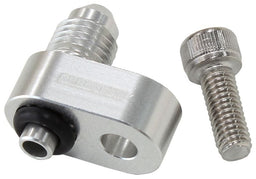 Aeroflow Performance Suit GM LS Series Engines, Each -4AN Water Cross-Over Adapter - Silver AF64-2186 Autofit
