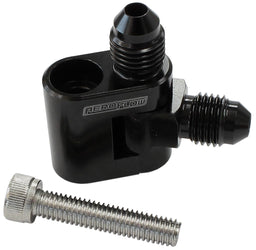 Aeroflow Performance Suit GM LS Series Engines with 2 x -4AN Male Ends Dual Swivel Water Cross-Over Adapter - Black AF64-2188BLK Autofit