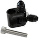 Aeroflow Performance Suit GM LS Series Engines with 2 x -4AN Male Ends Dual Swivel Water Cross-Over Adapter - Black AF64-2188BLK Autofit