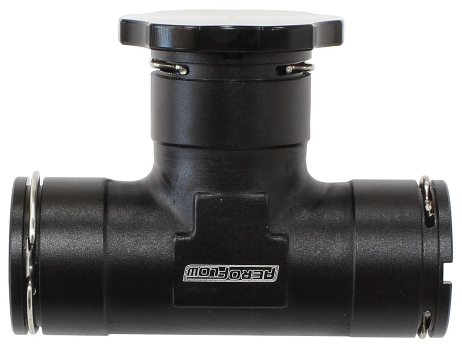 Aeroflow Performance Suit GM LSA Supercharged V8 Straight Female Water Fill Tee with Fill Cap AF50-1002 Autofit