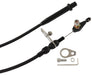 Aeroflow Performance Suit GM TH350 Transmission Kickdown Cable With Black Stainless Steel Cover & Black Ends AF72-7007BLK Autofit