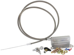 Aeroflow Performance Suit GM TH400 Transmission Kickdown Cable With Stainless Steel Cover & Chrome Ends AF72-7004 Autofit