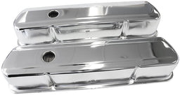 Aeroflow Performance Suit Holden 253-308 Without Aeroflow Logo Chrome Steel Valve Covers AF1821-5054 Autofit