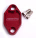 Aeroflow Performance Suit Holden V8 Billet Fuel Pump Block-Off Plate - Red AF64-2029R Autofit