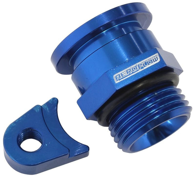 Aeroflow Performance Suit Holden V8 EFI, adapts Factory regulator to Aeroflow Fuel Rail Fuel Pressure Regulator Adapter - Blue AF64-2200 Autofit