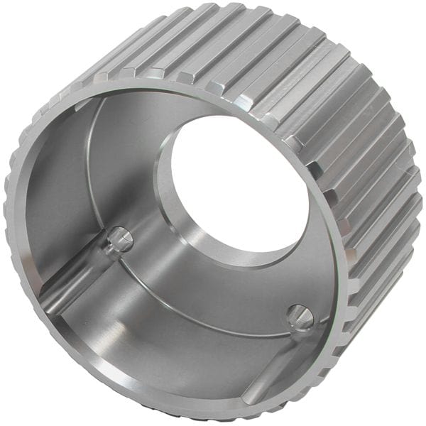 Aeroflow Performance Suit Holden V8 Gilmer Drive Crankshaft Pulley - Silver Finish AF59-3003C Autofit