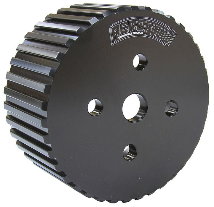 Aeroflow Performance Suit Holden V8 Gilmer Drive Water Pump Pulley - Black Finish AF59-3003WBLK Autofit