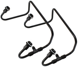 Aeroflow Performance Suit Holley 4150 Series Carburettors Black S/S Dual Inlet Fuel Line Kit AF30-2671BLK Autofit