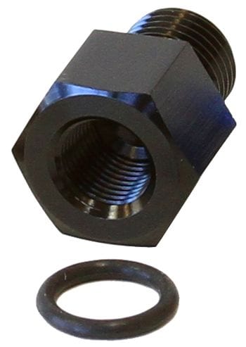 Aeroflow Performance Suit Mazda RX-7, Toyota MR2, Celica GT4 Fuel Rail Adapter (Black) AF64-2063BLK Autofit