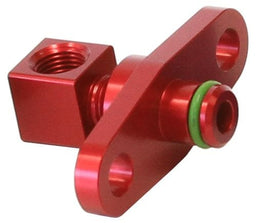 Aeroflow Performance Suit Mitsubishi EVO 10 with 40mm Centres Fuel Rail Adapter (Red) AF64-2068R Autofit