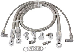 Aeroflow Performance Suit Nissan RB20, RB25, RB30 Turbo Oil & Water Feed Line Kit AF30-1003 Autofit