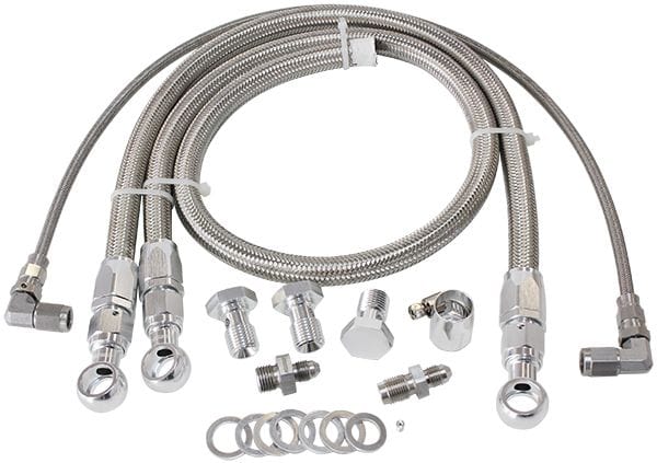 Aeroflow Performance Suit Nissan RB20, RB25, RB30 Turbo Oil & Water Feed Line Kit AF30-1003 Autofit